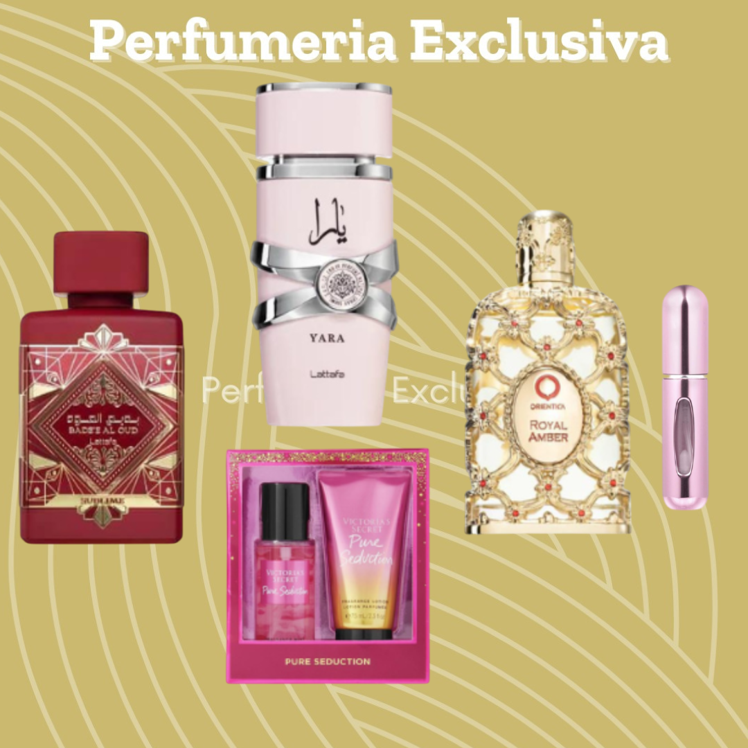 Kit(yara+sublime+royal amber+estche v/s)